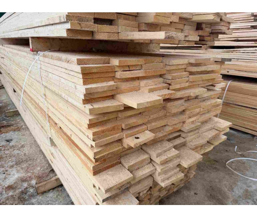 Доска обрезная 25х200х6000